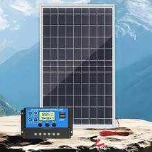Kit Panel Surya Portabel 30W, Mudah Dipasang dan Mudah Dibawa, Cocok untuk Berkemah, Mobil, RV, Perahu, Pengisi Daya Surya Luar Ruangan untuk Ponsel - 1 buah - View 11