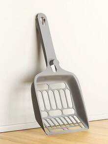 Cat Litter Scoop, Heavy Duty Deep Scoop Pet Waste Sifter, Durable Plastic Non-Stick Cat Waste Cleaning Tool, Large Hole Design Easy To Sift, Long Handle Comfortable Grip Cat Litter Box Cleaner, Suitable For Clumping Cat Litter - View 5
