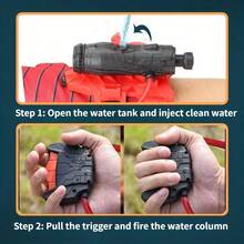 1pc Spider Water Gun Launcher, Summer Outdoor Toy For Kids, Wrist Sprayer With Red Glove, Gift For Boys And Girls On Holidays And Birthdays (Accessory Color Random) - Multicolor - View 5