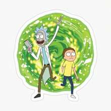 Warner Bros 1件,8*6.6cm,Rick And Morty: 經典科幻雙人組佩戴招牌心靈控制頭帶 - 以經典動畫風格捕捉幽默且混亂的時刻。(隨機款式) - 彩色 - 查看 6