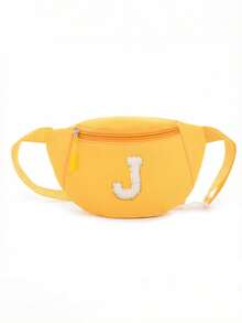 1pc Girls Waist Bag, Cute Sling Crossbody Bag, Shoulder Bag, Backpack, 26 Letters Chest Bag, Suitable For Daily, Outdoor, Travel, Hiking, Portable Use, Ideal Gift Choice - Multicolor - View 38