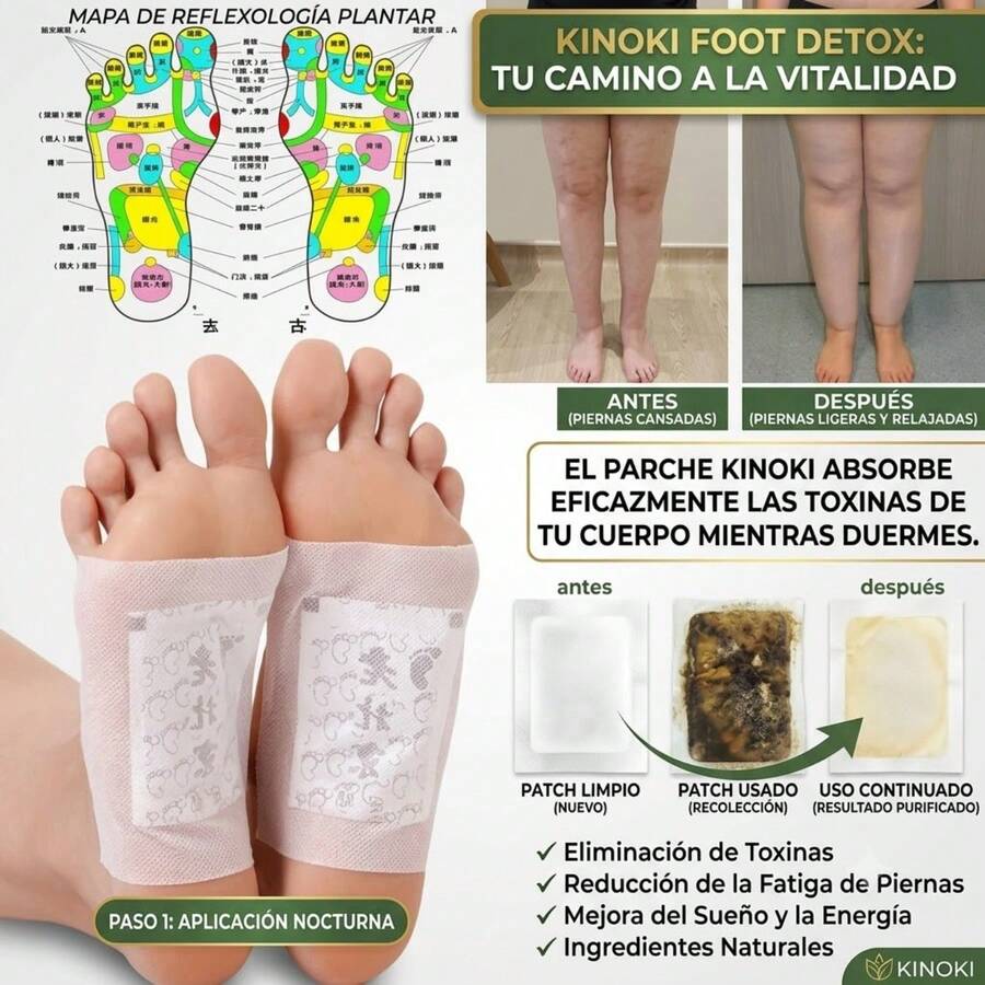 10 Kinoki Detoxifying Foot Cleansing Patches - 查看 1