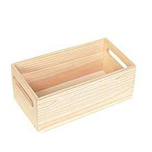 Cross-Border Solid Wood Desktop Wooden Open Storage Box, Miscellaneous Organizer Box, Storage Box, Handheld Wooden Box - Multicolor - View 5
