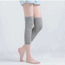 1 Pair Seamless Over-The-Knee Socks, Ultra-Thin Breathable Warm Leggings, Unisex Seamless Design, Suitable For Outdoor Casual Wear - Multicolor - View 21