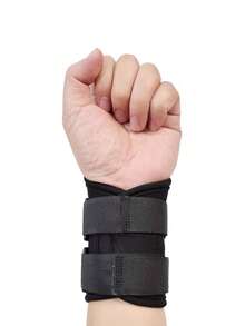 Golf Swing Wrist Stabilizer Beginner Anti-Rollover Wrist Correction Band Wrist Angle Fixing Golf Posture Correction Training Aid - Black - View 6