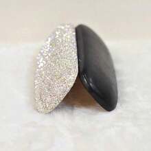 1pc Luxury Rhinestone Glasses Case, Unisex Fashionable Pressure-Resistant Minimalist Personalized Eyeglass Box, Vintage Glasses Case, Convenient For Travel And Carrying, Glasses Storage, Suitable For Fashion Glasses, Fashion Glasses, Prescription Glasses, Reading Glasses, Decorative Glasses, Etc. - View 6