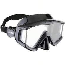 Comfortable, Pure Silicone Diving/Snorkeling Mask - 卡其色 - 查看 2