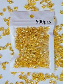 30/100/200/500/1000pcs/Set Mini Gold Side Clasp Buckles, Used For Handmade DIY Jewelry Wire End Fixing - Gold Side Buckle - View 14