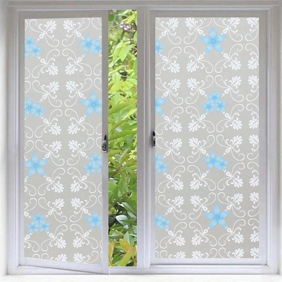 1 Roll Self-Adhesive Safety Window Film, Sun-Shading Window Film, Suitable For Home, Office, Stickers, Wall Decals, Vinyl Stickers, Home Decor, Spring Decoration, Refresh Your Home, Holiday Decoration Stickers, Birthday Gifts, Graduation Ceremony, Kitchen Accessories
