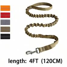 BVEOYPET 2-In-1 Reflective Elastic Dog Leash, Suitable For Walking, Hiking And Travel - Multicolor - View 7