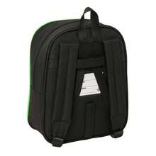 Real Betis Balompié | Betis Balompié School Backpack Adaptable To Trolley (Without Trolley) Water Resistant, Official License, 2 Large Compartments, Bottle Pocket - Adaptasi - Guarderí (4 - View 3