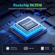 Android 14 Smart TV Box,Real Androidtv Smart TV Set Top Box, With 4K RK3518 Quad Core, Dual WiFi 6 Bluetooth 5 Voice Remote, 2GB Memory And 16GB Flash, Streaming Device, Modern Accessory, Highperformance Device - Multicolor - View 9