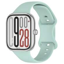 Butterfly Buckle Silicone Watch Strap Replacement Band Compatible With Redmi Watch 4 /5 /6 Compatible With Xiaomi 10Pro /9Pro /8Pro Smart Watch - one-size - View 8