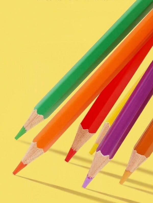 12/24/36/48 Colors Erasable Colored Pencils, Suitable For Student Drawing, Doodling, Art Creation, Gift Box, School Supplies And Back To School Gifts