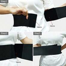 High-Pressure Abdominal Waist Trainer With Quick-Dry Fabric, Excellent Elasticity, Suitable For Fitness Workout And Sauna Use - Black - View 6