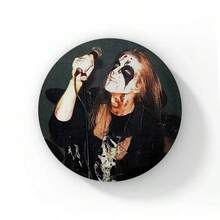 58mm Hot Rock Mayhem Band Soft Button Pin, Vintage Punk Style Badge, Bag Decoration Accessory, Fan Collectible, Gift For Friends - 58 mm - View 18