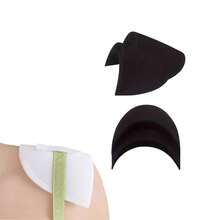 2/4/6Pcs Soft Breathable Thick Sponge Shoulder Pads, Suitable For Women - Elegant Theme Design, Multi-Purpose Applicable To Dresses, Jackets, Shirts - Unisex Clothing Accessories, 3 Colors, Clothing Pads, Soft Texture - Multicolor - View 3
