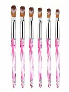 6-Piece Acrylic Nail Art Pen Set, Nail Design Tools, Multiple Styles And Uses: 3D Nail Gel Pens And Acrylic Nail Art Pens, Suitable For Home And Salon Nail Art Projects - Multicolor - View 12
