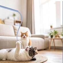 1pc Cat Toy Simulation Mouse Tail Pet Toy, Suitable For Indoor And Outdoor Interactive Play Of Cats, Suitable For All Types Of Cats - View 6