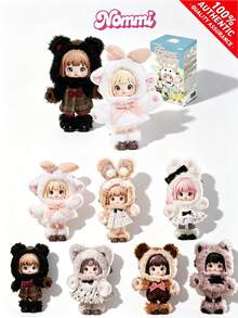 cureplaneta Nommi "Forest Kingdom" Series Toy Blind Box (Non-Plush Filled) Movable Figure Five Joints Movable Doll Movable Figure Pendant Set Cute Gashapon Blind Box Figure Plastic Model Premium Toy Soft Vinyl Birthday Gift Original Character Christmas Gift Collector - Blind Boxes - View 2