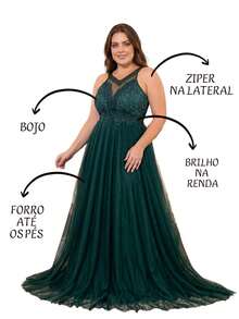 Grife Velasco Women Party Dresses - Dark Green - View 3
