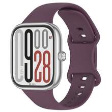 Butterfly Buckle Silicone Watch Strap Replacement Band Compatible With Redmi Watch 4 /5 /6 Compatible With Xiaomi 10Pro /9Pro /8Pro Smart Watch - one-size - View 7