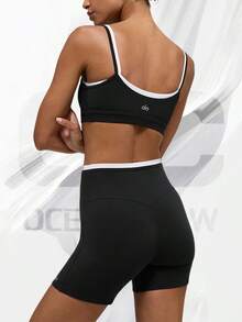 Airbrush Double Up Bra - Black/White - View 3