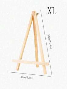 3pcs, 1pc Desktop Storage Rack, Kitchen Countertop Stand, Cookbook Holder, Wooden Easel, Wedding Table Number Holder, Photo Display Stand, Craft And Art Supplies, Home Decor, Natural Wooden Tripod Easel, Conference Display Stand, Wedding Display Stand - Multicolor - View 9
