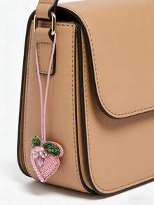 Fruit Summer Beach Vacation Style Bag Charm, Fashionable Cute Versatile Rhinestone Bag Pendant - Multicolor - View 4