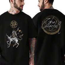 Septicflesh Merch T Shirt The Collector Black Two Sides Print S 4XL - 黑色 - 查看 1