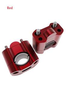 7/8" Motorcycle Handlebar Clamps Risers Adapter CNC Alloy Dirt Pit Bike ATV Motorbike Accessories Universal For BMW Suzuki - Variable Diameter Briquette - View 12