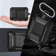 Compatible con Pro 3 Funda(2025)Funda Protectora de Grado Militar con Cierre &Textura de Fibra de Carbono Compatible con 3 Pro3 - Amarillo - Ver 4