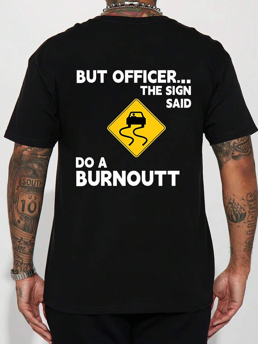 Camisetas de hombre - Negro - Ver 1