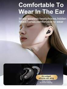 Acer OHR720 Mini In-Ear Wireless Earbuds, 200mAh Charging Case, Long Battery Life, V6.0 Bluetooth Chip, Ergonomic Fit, Pressure-Free Side Sleeping, Compatible With IOS/Android Phones - View 3