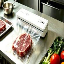 Portable Sealing Machine, 1300mAh Battery, USB Rechargeable, Quick Sealing, Ideal For Resealing Snacks And Plastic Bags To Keep Food Fresh, Perfect For Kitchen Use, Mini Food Storage Sealer, Great For Holiday And Birthday Gifts - Multicolor - View 3