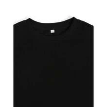 Blink If You Want Me T-Shirt – Y2K Lustiges Meme-Shirt, 90er-Jahre-Grafik-Shirt - Schwarz - Übersicht 3