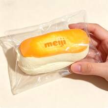 Meiji Orange Burn Squeeze Stress Relief Toy Slow Rebound Dry Mud Texture Squeeze Toy - Multicolor - View 8