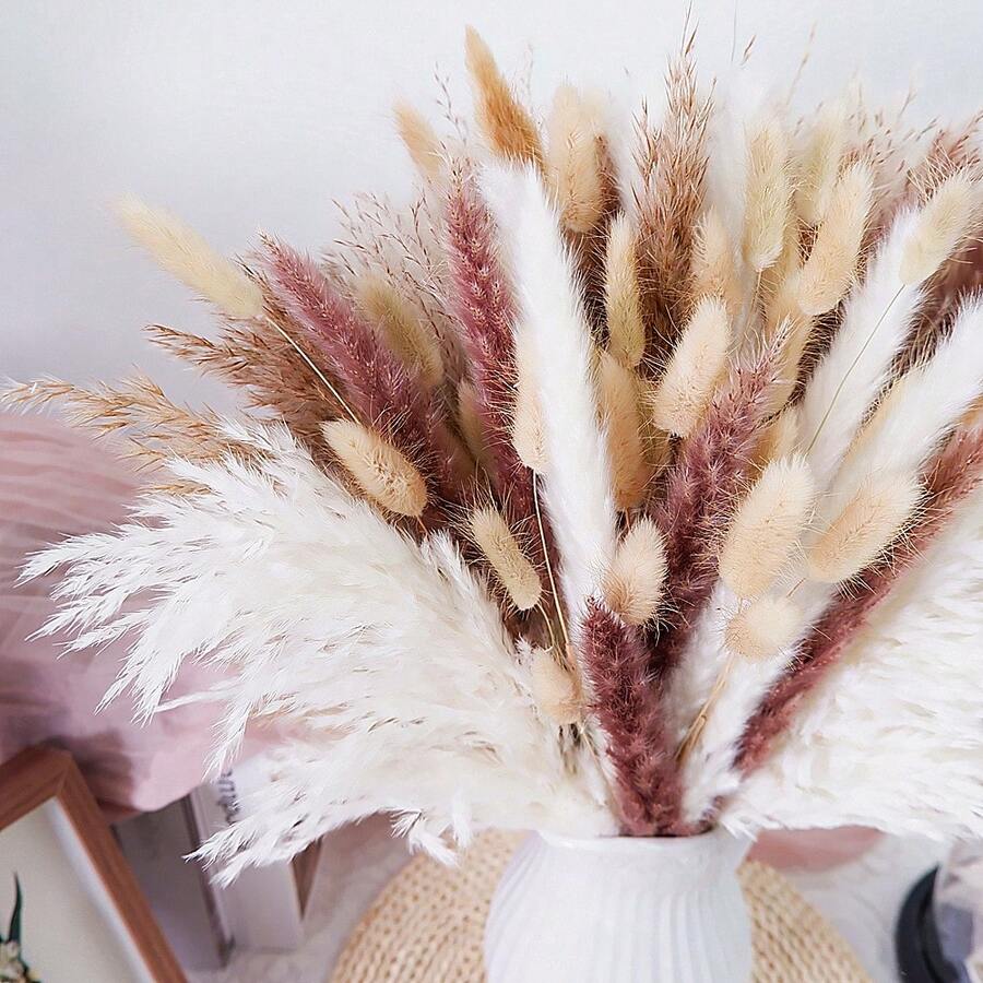 Bohemian Style Artificial Flower Bouquets Rustic Floral Arrangement Home Decor For DIY Handmade Wedding/Home/Birthday/Christmas Seasonal Decor - BYFTs - View 1