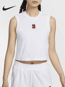 Nike Court Heritage 女款短款网球背心 FQ2274-100 - FQ2274-100 - 查看 2