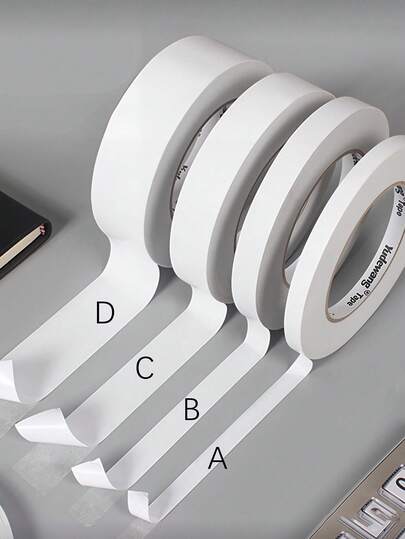 1 Roll Ultra-Thin Double-Sided Transparent Adhesive Tape, Strong Adhesive Clear Mounting Tape, Suitable For Office, School, DIY Crafts, Scrapbooking, Art, Gift Card Decoration, Back To School Supplies