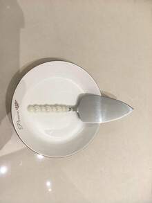 Ceramic Handle Cake Spatula, Suitable For Birthday Party, Dessert, Bread, Pizza, Spatula Tool, Stainless Steel Material, High-End Appearance, Thickened Style, Hotel Western Cuisine And Home Use - View 7