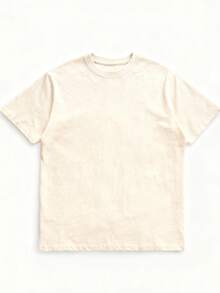 Camiseta Blanca con Estampado de Las Vegas para Mujer, Moda Primavera/VeranoEstampados de cerezas, naipes, dados y estrellas, combinados con un llamativo diseño del número 777 - Albaricoque - Ver 2
