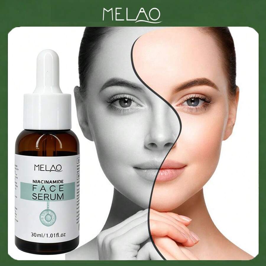 MELAO 烟酰胺面部精华液,保湿亮肤精华,打造均匀透亮肤色,日常护肤精华,30毫升 - 30毫升 - 查看 1