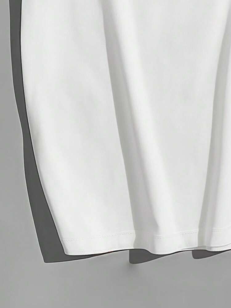[Paket 3] Kaos Pria Warna Polos, Kasual Longgar, Kerah Bulat, Lengan Pendek, Ukuran Besar, Model ini Ukurannya Besar, Harap Periksa Detail Ukuran pada Gambar Utama Sebelum Memesan untuk Menghindari Masalah Ukuran - MultiWarna - View 8