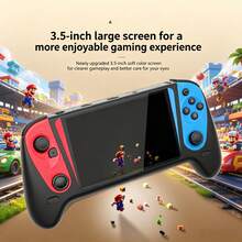 2026 New Hot-Selling Portable Game Console 3.5-Inch Large Screen Handheld Game Machine, Built-In 500 Classic Retro Games, Supports 2-Player Battle And TV Casting, Suitable For Teens/Adults, Nostalgic Gift, Portable Mini, Stress-Relief Nostalgic Toy For Adults And Teens - Multicolor - View 10