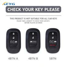 碳纖維風格 ABS 汽車鑰匙遙控器保護殼，適用於第 11 代 Civic VE-1 Accord 2021 2022 - G款 - 查看 7