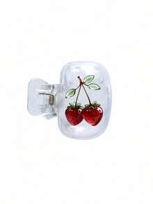 Strawberry Pattern Toothbrush Holder, Fun Fruit Theme, Cute Design, Adorable Toothbrush Holder Travel Container, Travel And Home Storage With Transparent Lid, Compact Portable Design For Easy Carrying, Protects Toothbrush Head, Dual Drainage And Ventilation Features, Suitable For Home, Dorm And Travel Use|Cute Toothbrush Head Storage, Suitable For Bathroom Storage, Suitable For Home And Dorm Use, Fun Design Toothpaste And Toothbrush Combination, Perfect For Carrying, Easy To Carry - A - View 14