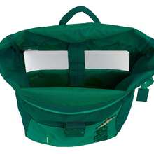 Real Betis Balompié | Betis Balompié School Backpack Adaptable To Trolley (Without Trolley) Water Resistant, Official License, 2 Large Compartments, Bottle Pocket - Standar - Hijau - View 5