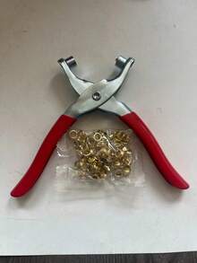 1 Set Tang Pelubang Multifungsi, Cocok untuk Pakaian, Tas Kulit, Kanvas, Kain Berlilin, dan Bahan Lainnya, Banyak Digunakan untuk Melubangi dan Memasang Gesper Sabuk Secara Manual, Hemat Waktu dan Tahan Lama, Alat Penting untuk Menjahit dan Kerajinan Tangan, Sangat Cocok untuk Melubangi Gesper Sabuk dan Pengolahan Produk Kulit - Pukulan kulit - View 12