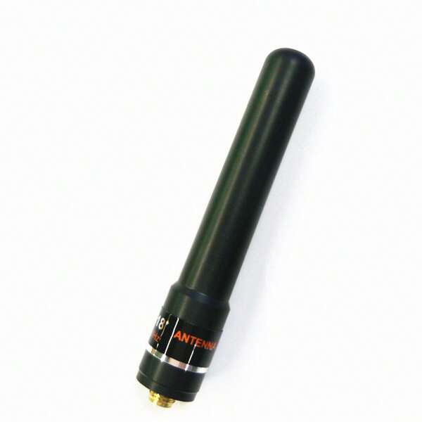 Antena SMA-Hembra de 8cm/3" de longitud 145/435MHz Banda Dual UV de Alta Ganancia para Walkie Talkie